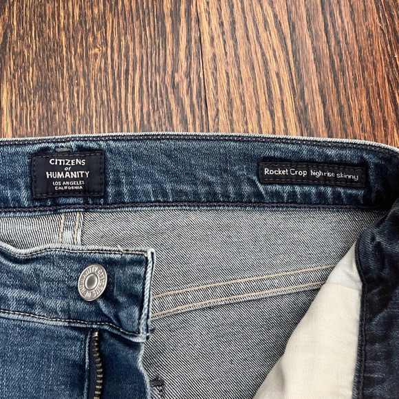 Citizens of Humanity Rocket Crop High Rise Skinny Jeans - Picture 2 of 3